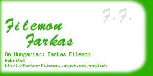 filemon farkas business card